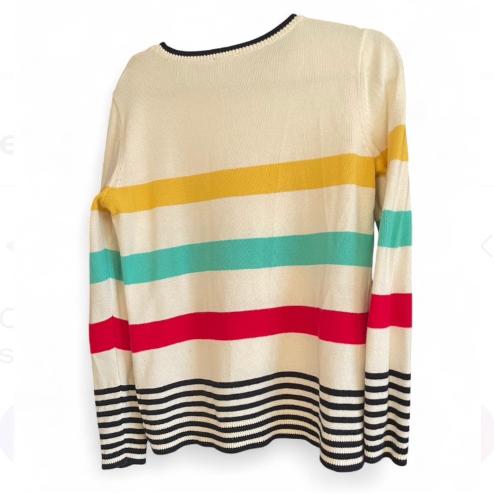 Striped Multicolor Sweater - Picture 2 of 3